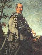 DOLCI, Carlo Portrait of Ainolfo de  Bardi painting